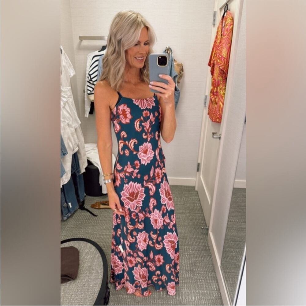 Farm Rio Flower Delicacy Paisley Slipdress - Picture 9 of 10